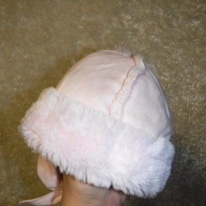 Mini Wear Trapper Hat (ear flap), Light Pink, Size 12-24 mo